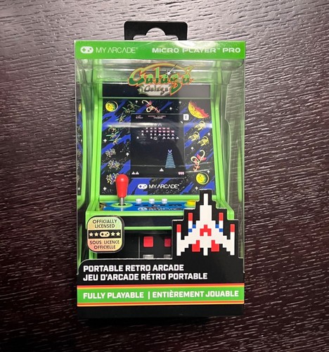 My Arcade Micro Player Pro Galaga Galaxian or Space Invaders - Retro Portatile - Foto 2 di 24