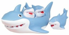 Shark Family Bath Toy - Pool - Sand  Beach Toy