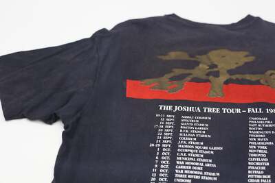 1987 Vintage U2 The Joshua Tree Tour T-Shirt S.Stitch Made In USA