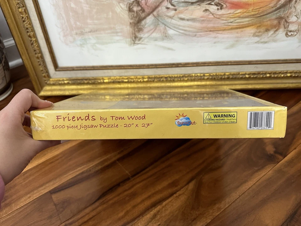 SunsOut 1000 pc puzzle - Tom Woods - Friends - Brand New Sealed - Image 3 of 4