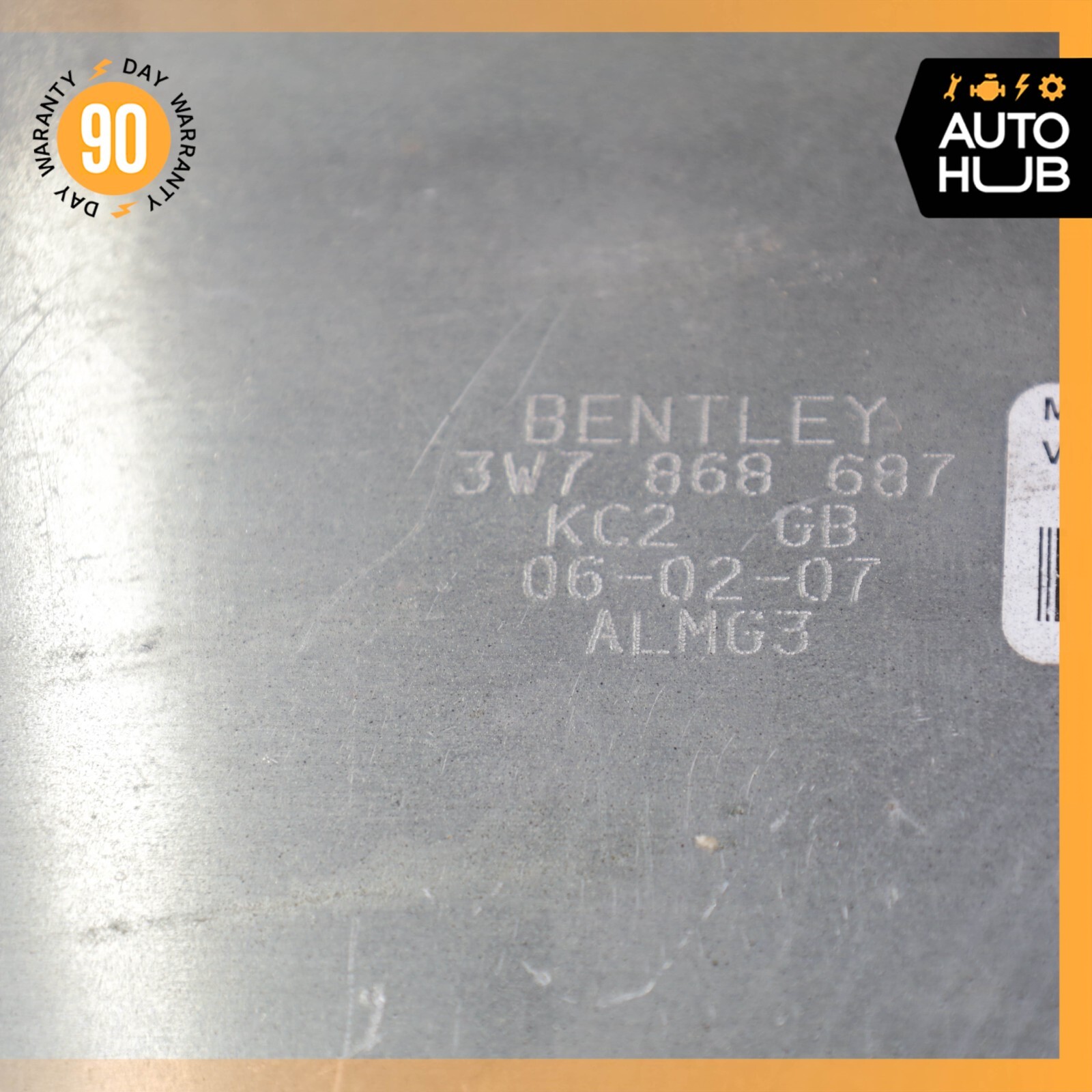 07-11 Bentley Continental GTC Rear Left Side Door Panel Trim Panel Wood OEM 52k