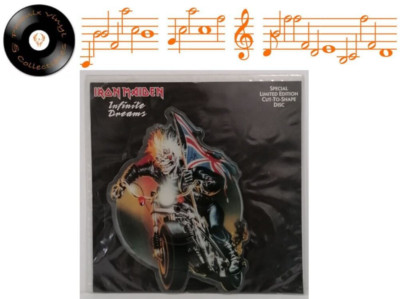 Iron Maiden Infinite Dreams Shaped Picture Disc Special Limited Edition - EX
