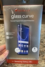 Zagg Invisible Shield Glass Curve Screen Protector Samsung Galaxy S8