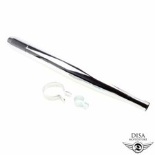 Tuning Auspuff Jamarcol Auspuffanlage mit Schellen für Hercules Prima