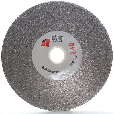 4'' inch 100mm Grit 240 Diamond Grinding Disc Wheel Coated Flat Lap Disk Lapidary