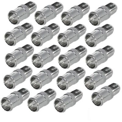 20x Schnellstecker Prüfstecker F Quick Stecker F Buchse Kabel Sat Test Adapter