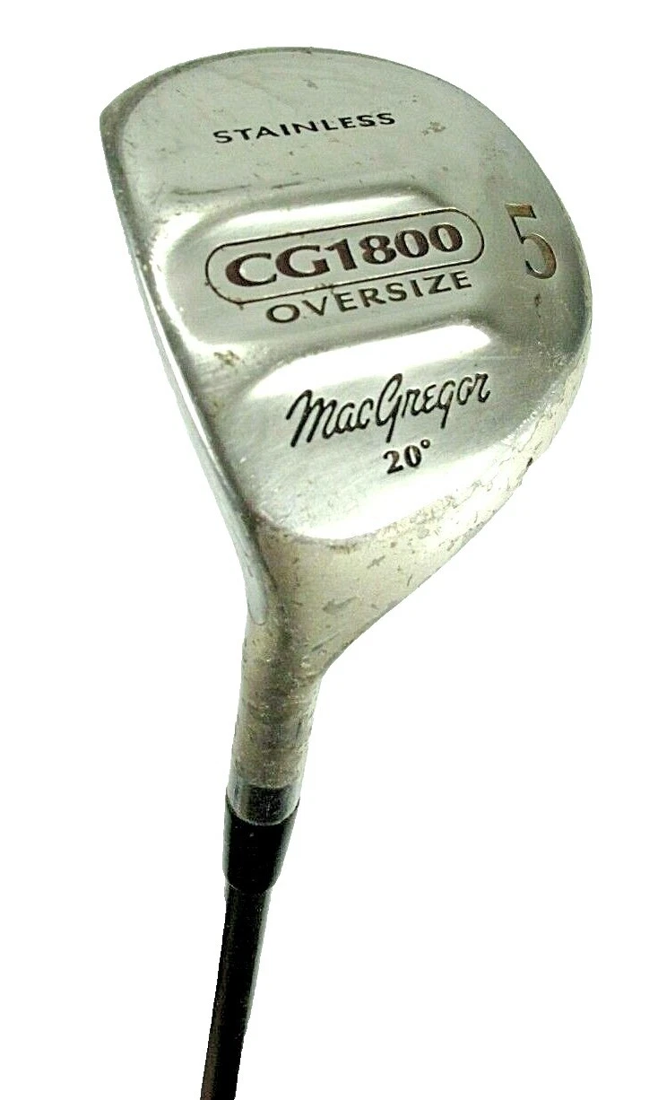 MacGregor Graphite Golf Clubs Stainless Steel Head