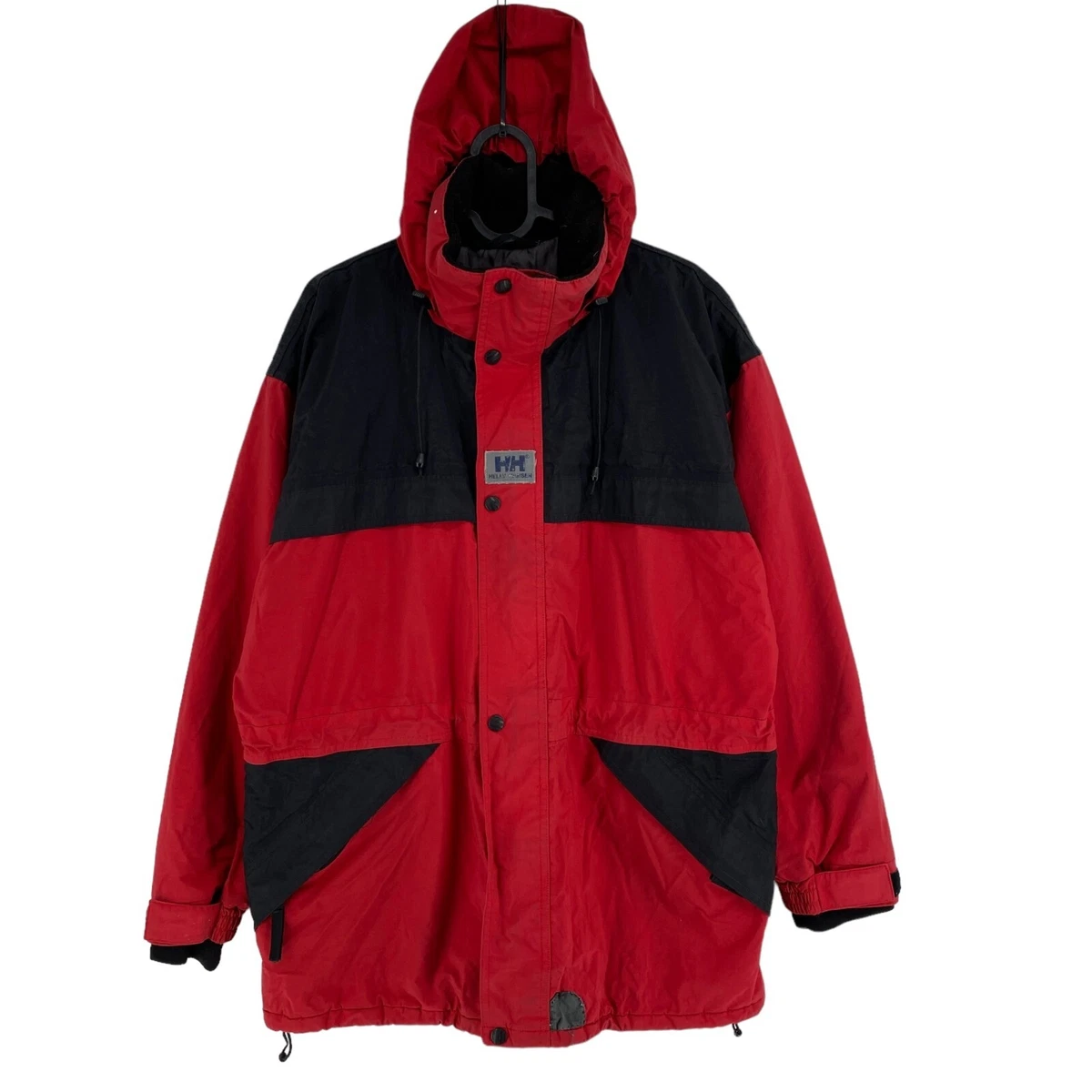 Helly hansen red and black best sale jacket
