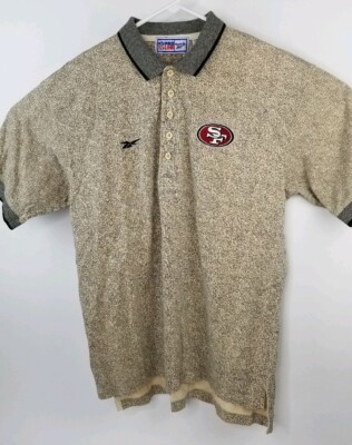 XL San francisco 49ers Reebok Polo Vintage NFL Pro Line 90's proline VTG 