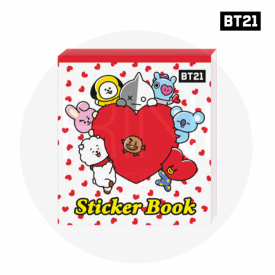 BTS BT21 Official Authentic Goods Deco Sticker Book 24p  + Tracking Number