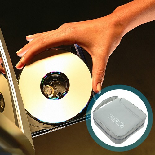 Auto -CD -Box -Halter CD-Aufbewahrungshüllen Aufbewahrungstasche - Photo 8/12