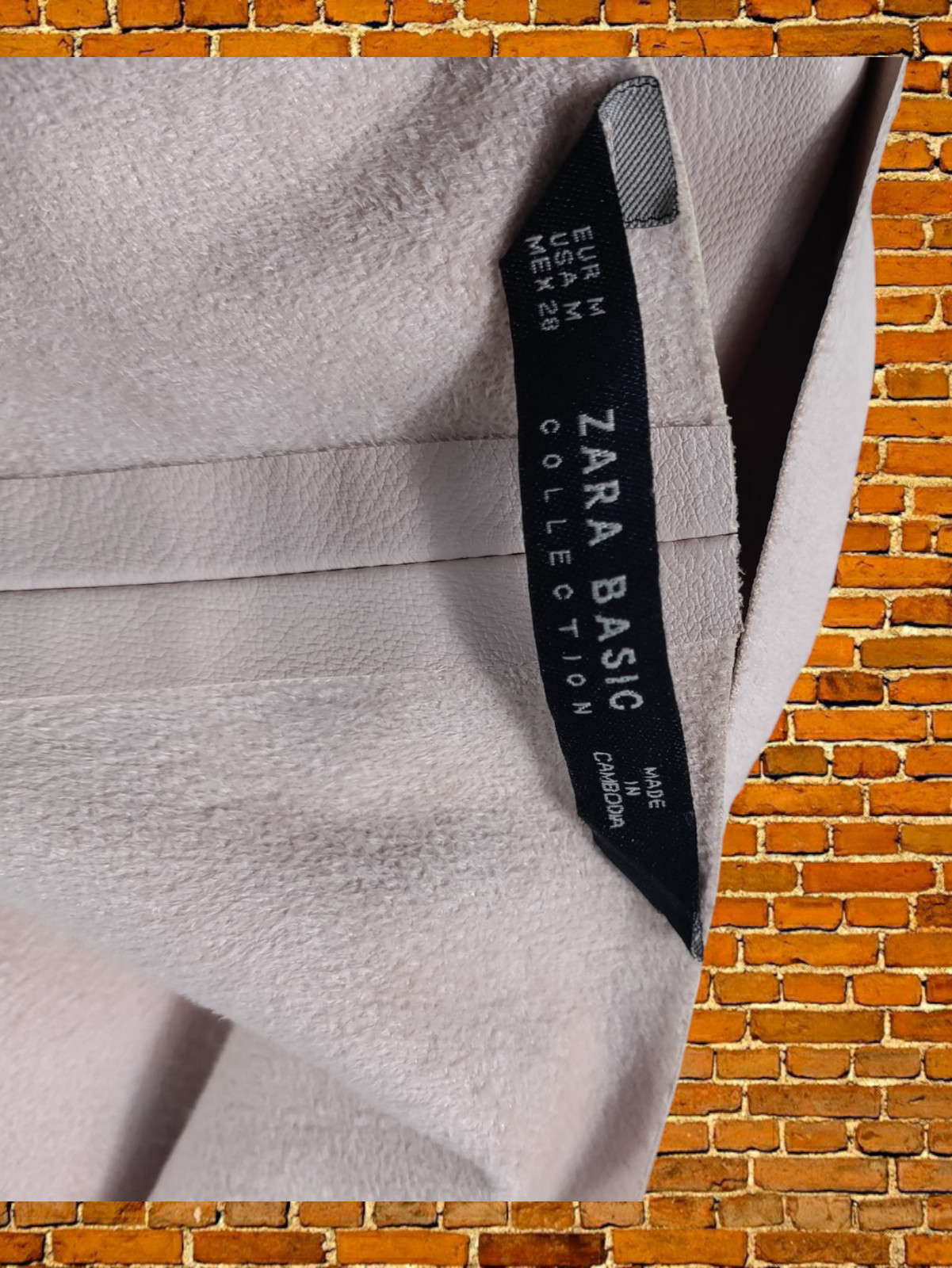 WOMENS ZARA BASIC COLLECTION JACKET MEDIUM PINK O… - image 4