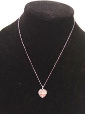 Giani Bernini - Sterling Silver/Crystal "Mom" Necklace - 18"