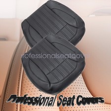 Fits 2013-2016 Mercedes Benz Gl450 Driver Passenger Lower Leather Seat Cover