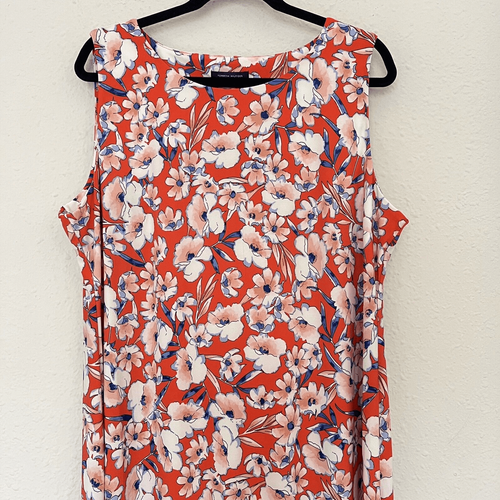 NEU Tommy Hilfiger Midi-Etuikleid mit Blumenmuster Übergröße 18 - Bild 3 von 8