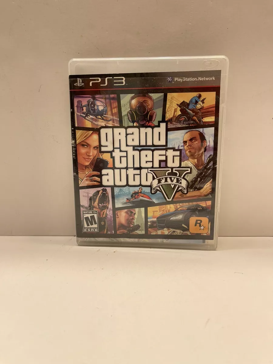 Grand Theft Auto V - GTA 5 - With Map & Manual - Playstation 3 / PS3