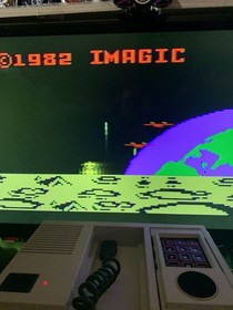 INTELLIVISION 3 IMAGIC GAME LOT,ATLANTIS/BEAUTY & THE BEAST & DEMON ATTACK  CIB!