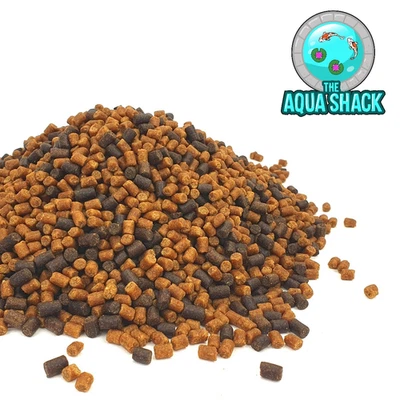 THE AQUA SHACK WinterFuel Sinking Pellets 4.5mm Pond Food - Koi Goldfish Health Garden UK BULK