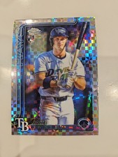 2025 Topps Chrome Update Series - Jake Mangum #USC176 X-Fractor (RC)