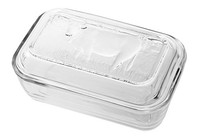 Butterdose Butterbox Butterglocke ButterbehäLter Butterschale Frischebox Glas