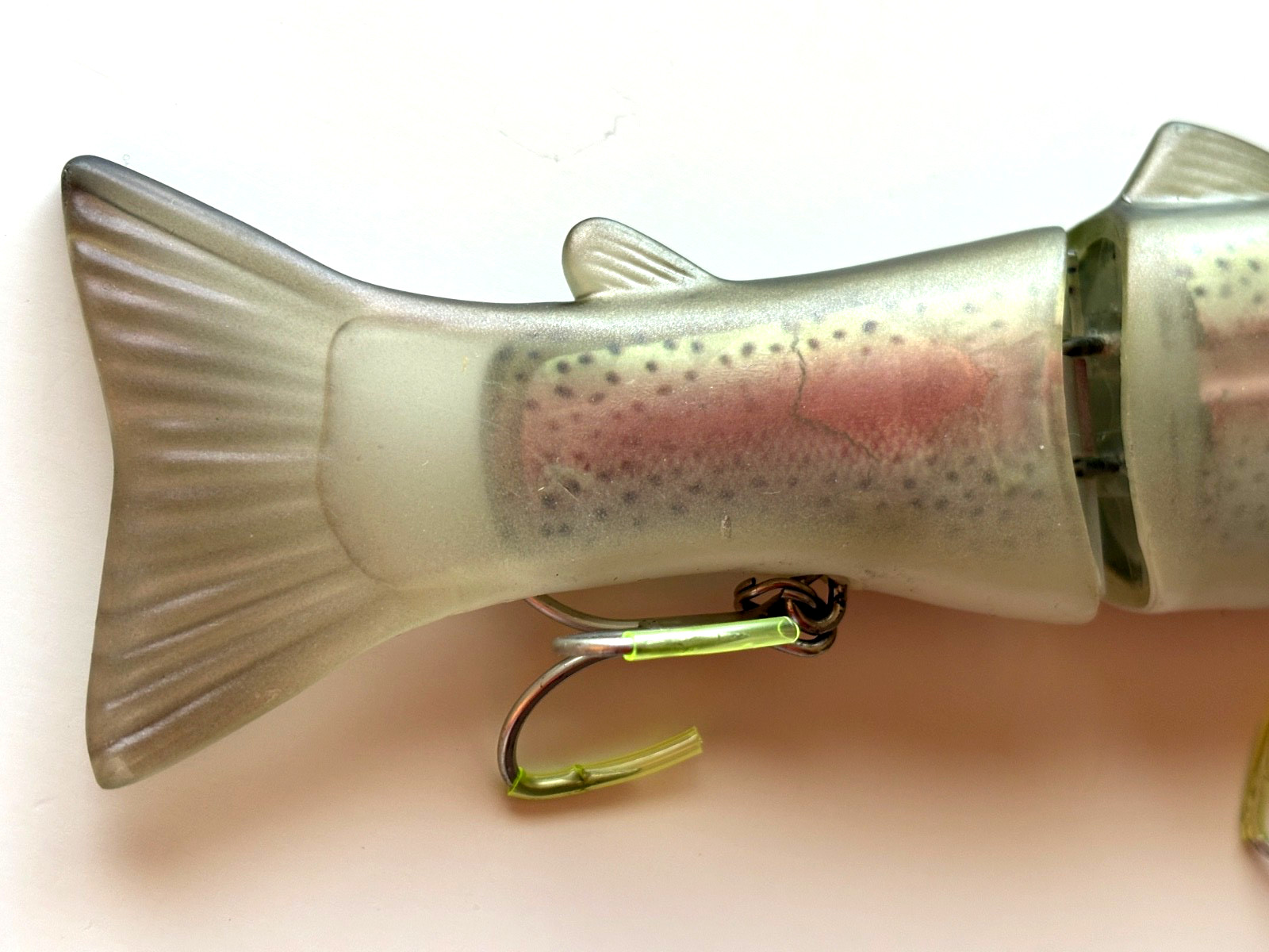 Deps New Slide Swimmer 175 SS Glitter Carp Jointed Glide/Swimbait Rainbow Trout - Image 4