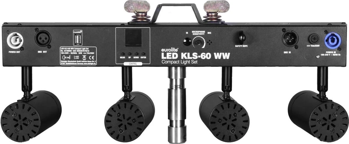 Eurolite LED KLS-60 WW Lichtset DMX Warmweiß Bühnenlicht SMD 5050 LED 4x15 Watt