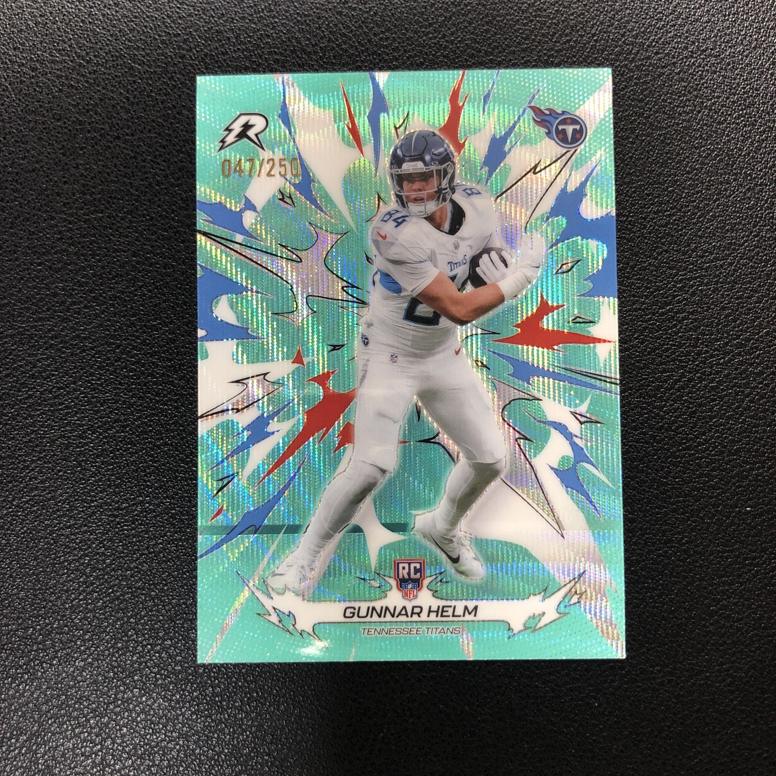 Gunnar Helm 2025 Topps Resurgence #196 Aqua Surge