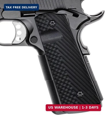 Cool Hand 1911 G10 Grips, Black Screws Included, Most Full Size Government Comma