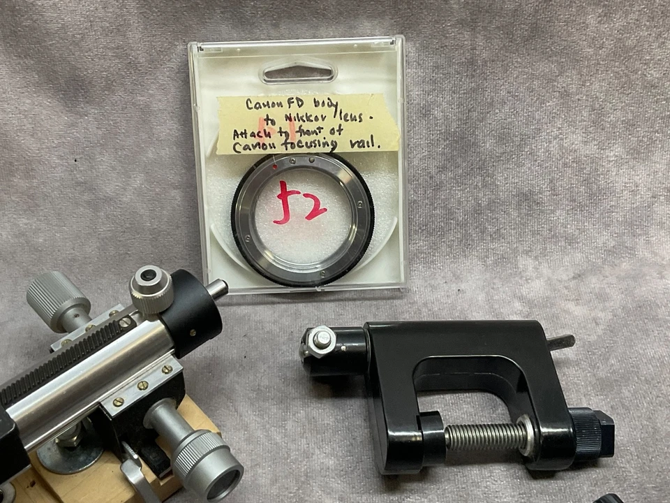 Lote surtido de colección de trípode de fuelle automático Canon cámara liberación de lente Pentax Foto 4 de 4