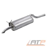 EndschalldÄMpfer Auspuff SchalldÄMpfer FÜR Renault Scenic 1 1.6 1.8 BJ 99-03