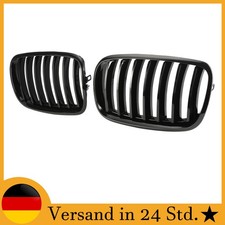 Kühlergrill Einzelsteg für BMW X5 E70 X6 E71 07-13 Grill Nieren Glanz Satz