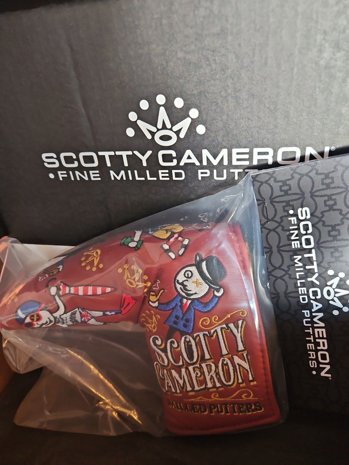 Scotty Cameron 2026 Gentleman Jackpot The Open Championship Putter Headcover