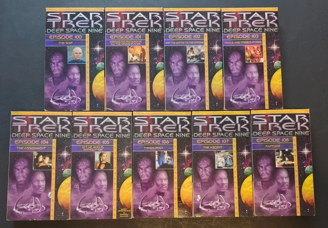Star Trek: Deep Space Nine VHS Tapes for sale - eBay