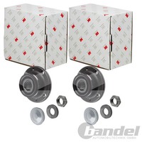 2X NK RADLAGER-SATZ Hinten Passend FÜR Fiat Stilo Links+Rechts | 762336