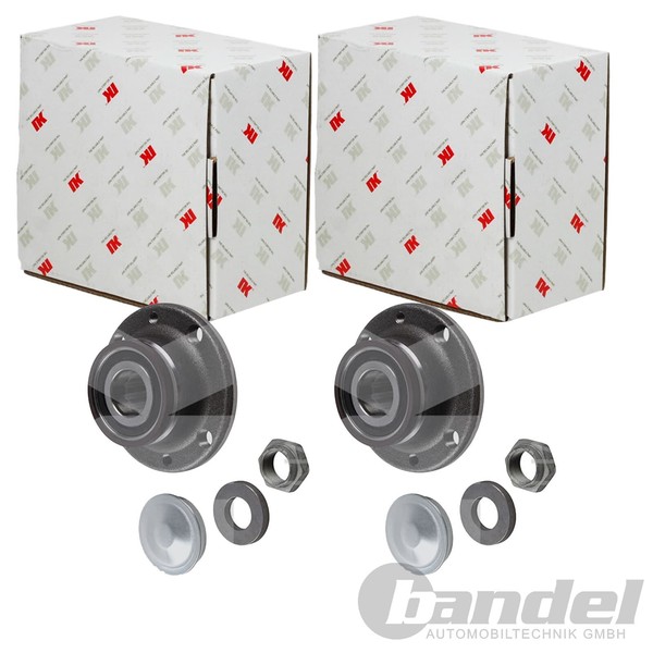2X NK RADLAGER-SATZ Hinten Passend FÜR Fiat Stilo Links+Rechts | 762336-image