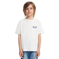 Inter Unisex Collezione Ufficiale Embroidery T-Shirt Erwachsene, Weiß, 4 Anni