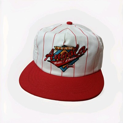 ARO Corp Team Angola Hat Vintage Pinstripe Snapback Cap NE Indiana Manufacturer