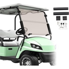 Tinted Folding Windshield for EZGO TXT and Medalist Golf Carts 1994-2014 Gas