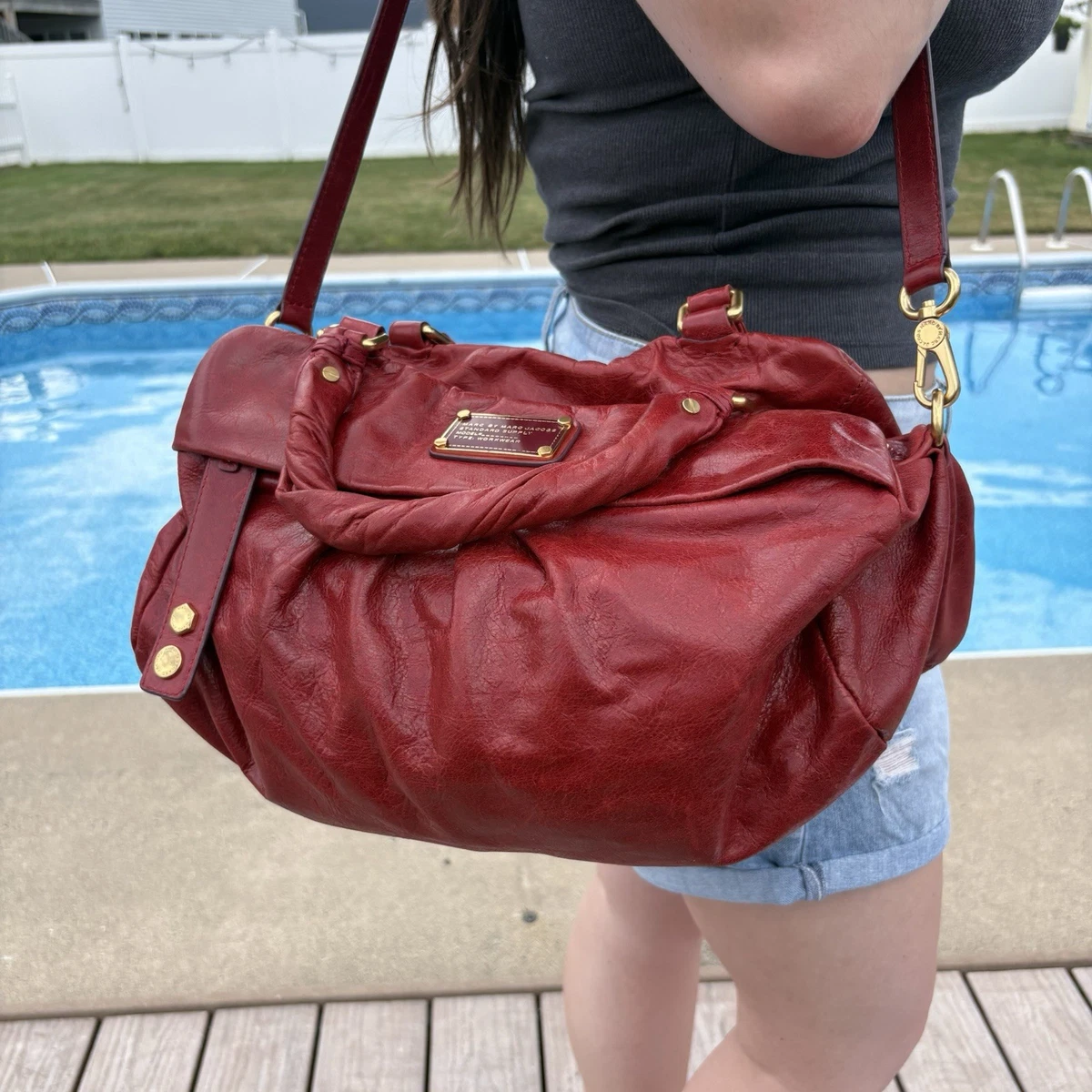 Marc by Marc Jacobs Women's Leather Exterior Red Bags & Handbags