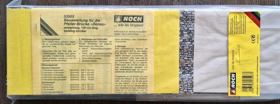 Noch 53503 Pylon-Brückenbausatz "Donau" - Bild 3 von 3