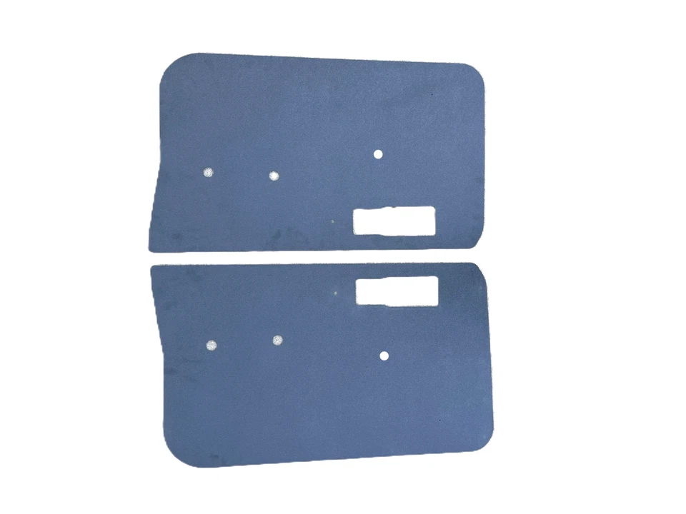 Par de paneles de puerta de ventana manual ABS con panel trasero para Jeep Commanche/MJ 84-92 Foto 2 de 4