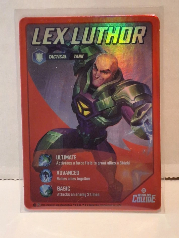 2025 SDCC DC WORLDS COLLIDE:TCG PROMO 3 CARD LOT LEX LUTHOR/CATWOMAN/CONSTANTINE - Image 4 of 4