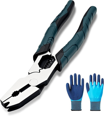 6-In-1 Wire Stripper Pliers CR-V Steel Cutter Multi Tool Electrical Repair