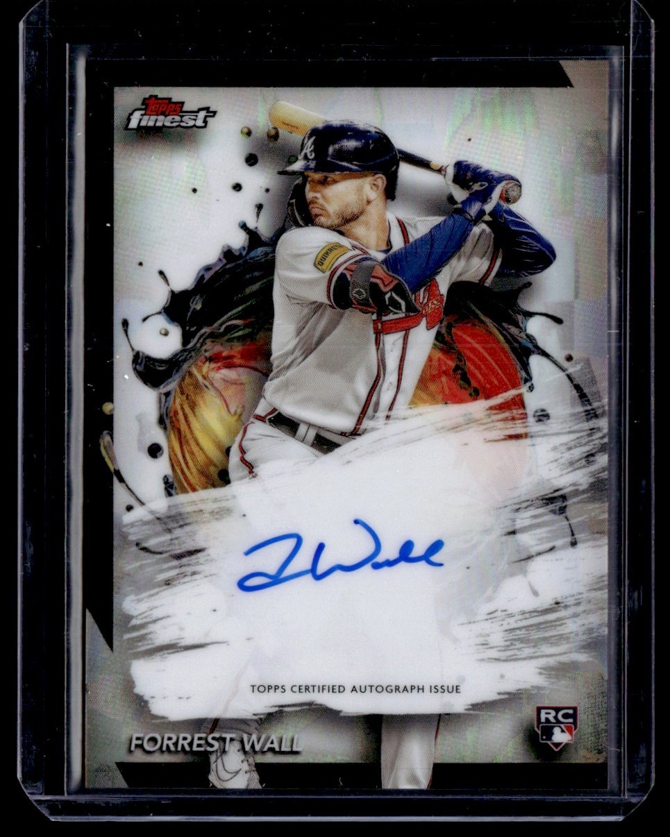 2024 Topps Finest Rookie Refractor Auto Forrest Wall #FA-FW