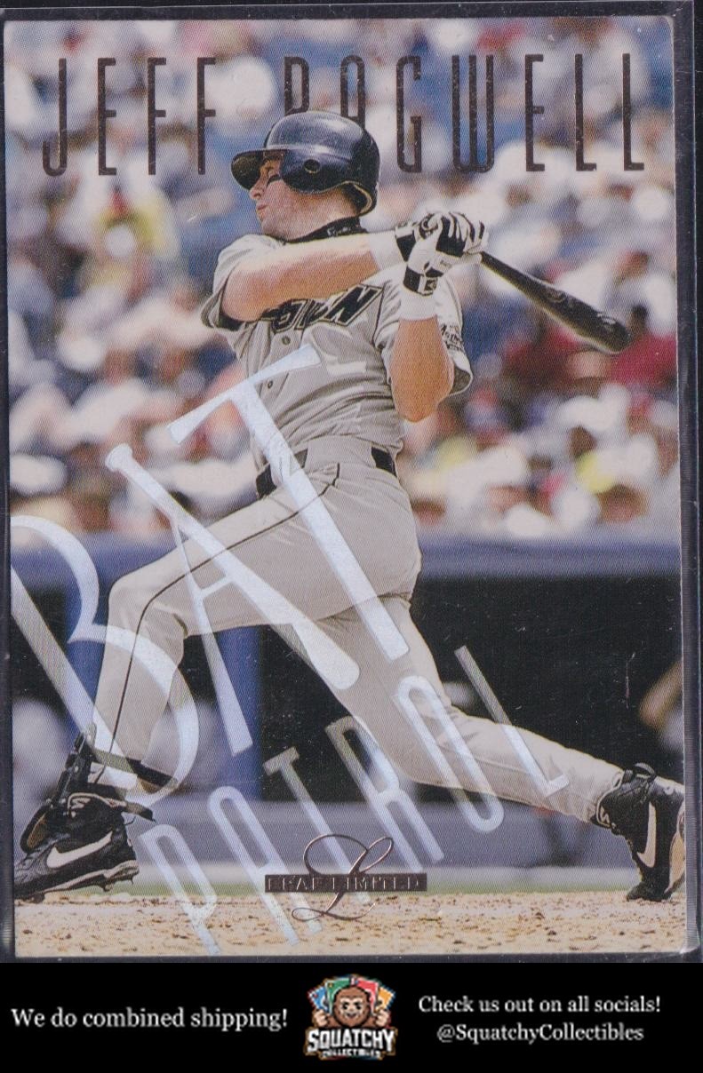 1995 Leaf Limited #6 Jeff Bagwell Bat Patrol