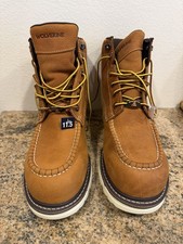 Wolverine W201097 Men's Safety Toe Work Boots Electrical Hazard EH 11.5 Medium