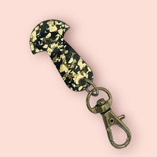 Trolley Token Removable Unlocker Coin Token Key Coles Woolies Aldi Gold Glitter