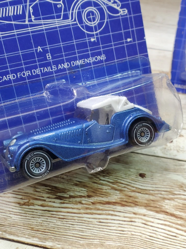 Lote de 2 Veículos Diecast Siku Eurobuilt Vintage NOS 1980’s NOVO LACRADO DE FÁBRICA  - Imagem 3 de 4