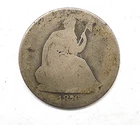 Cull 1876 Liberty Seated Silver Half Dollar 50c US Coin You Grade It A18