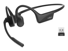 AfterShokz OpenComm2 UC 2025 Upgrade USB-A Dongle Headphones 5.1 C120-AA-BK-EU-000